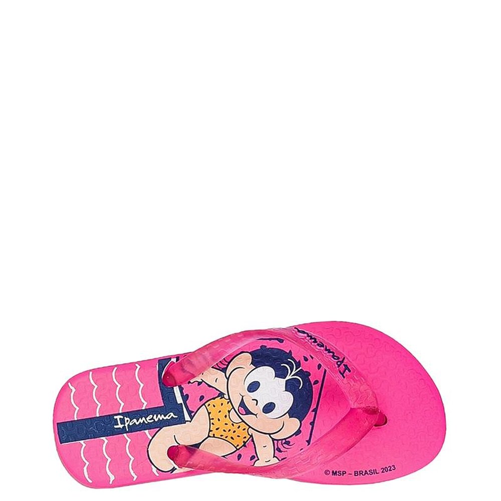Chinelo Infantil Turma Da Monica 26790 Rosa - Bege - Grade com 12 pares