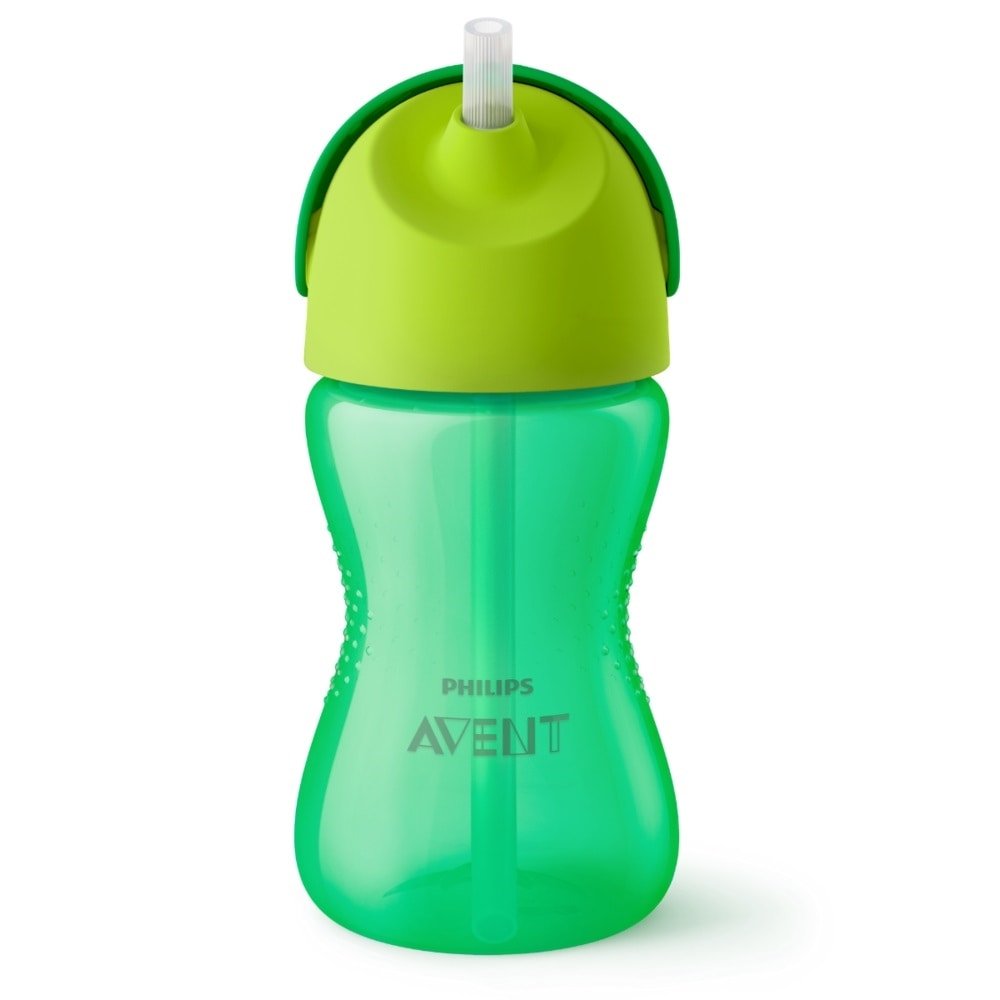 Copo Philips Avent SCF798/01 com Canudo Curvado 300ml Verde