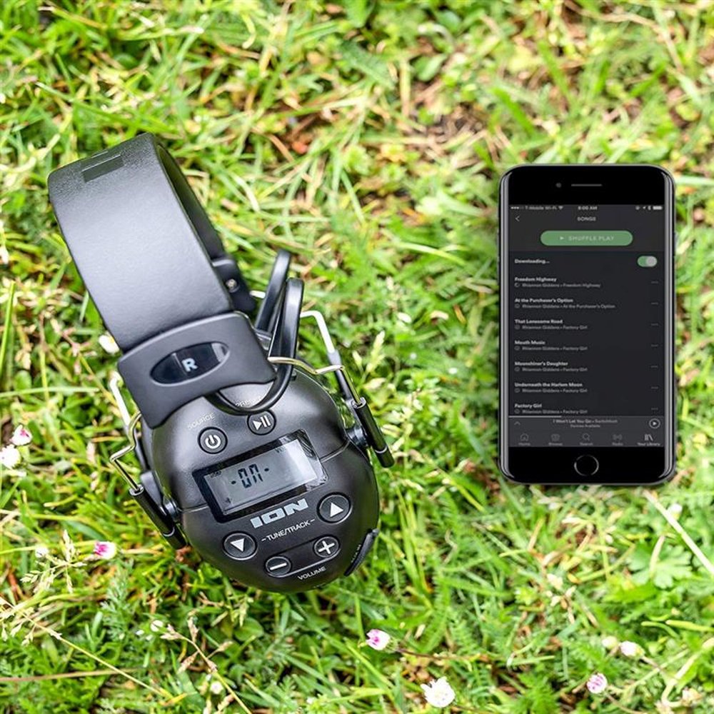 Headset Over Ear, AM/FM Com 20 Memórias, P2 E Com Recepção Remota De Áudio