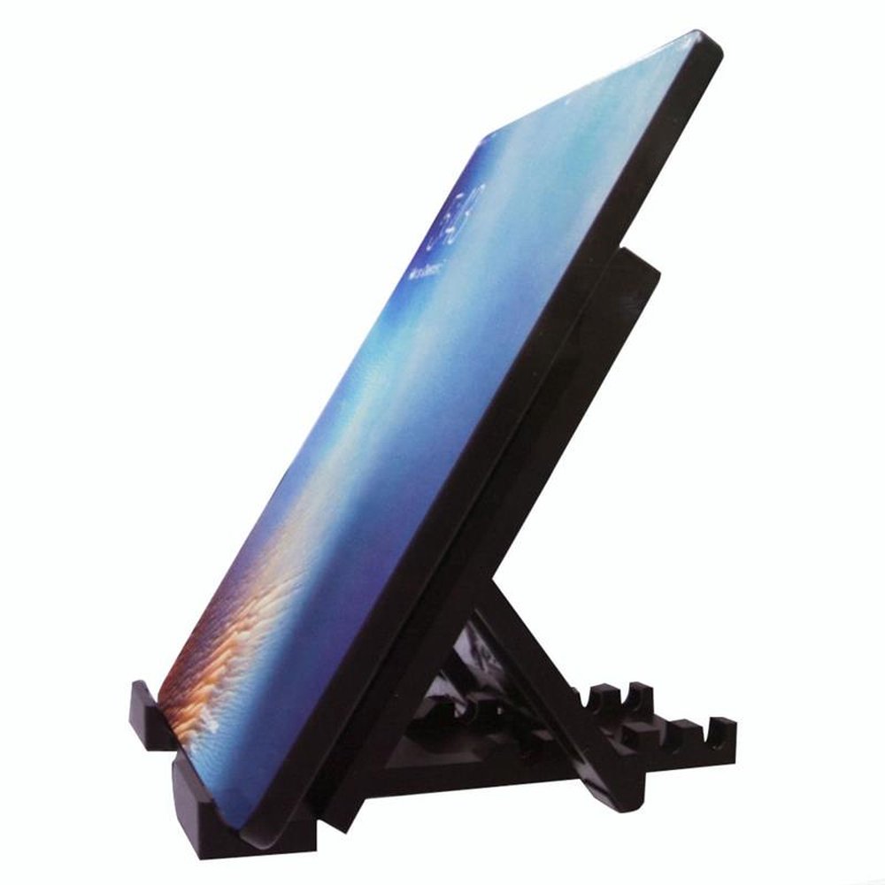 Base Suporte Vivitar Dobrável Para Tablet Com 5 Níveis De Inclinação - Preta