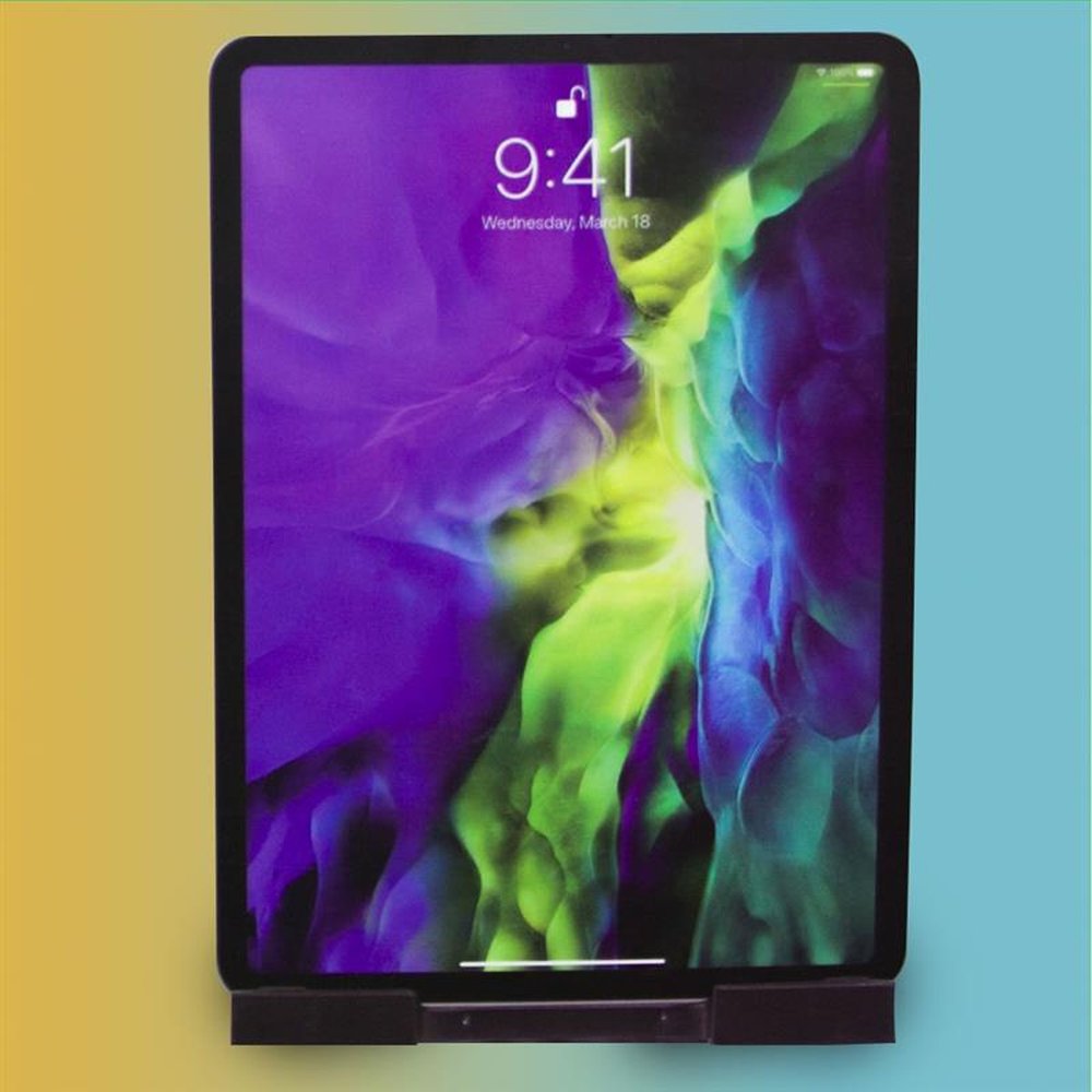 Base Suporte Vivitar Dobrável Para Tablet Com 5 Níveis De Inclinação - Preta