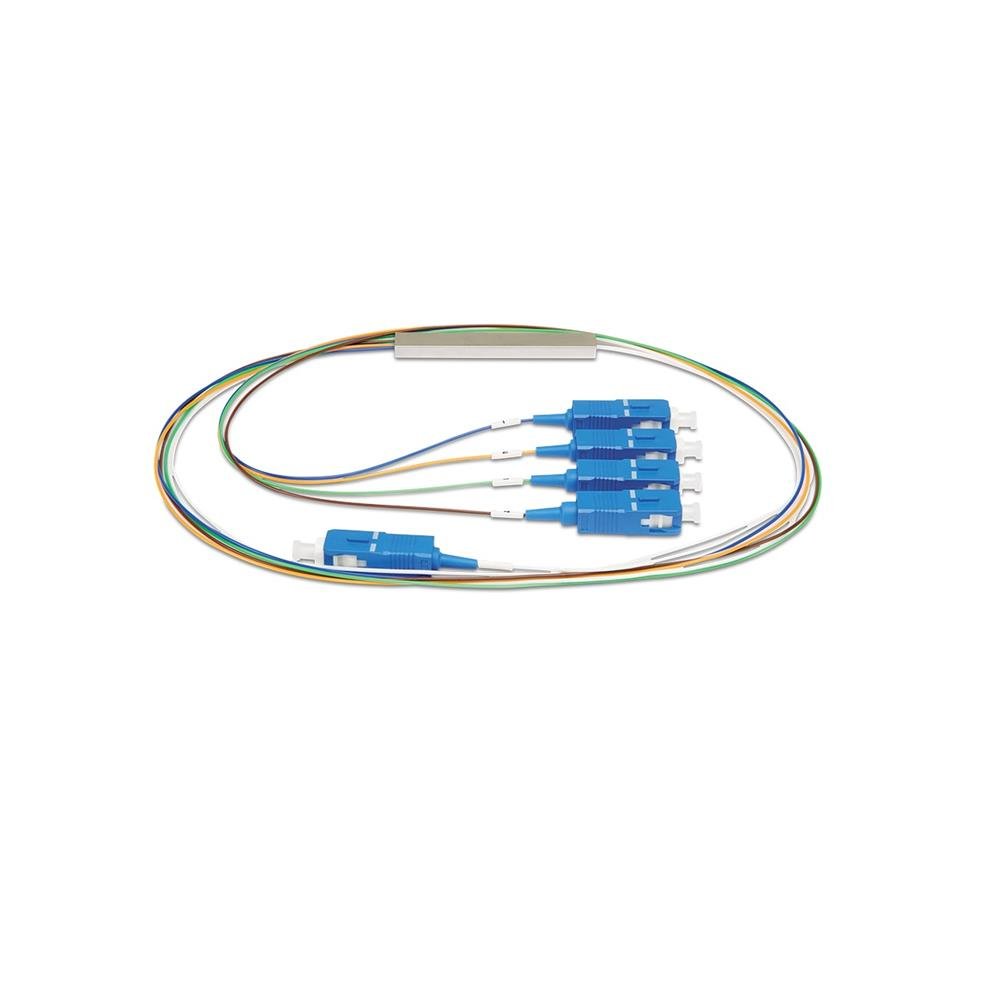 Splitter Óptico 1x4 com conector SC/UPC Balanceado XFS 141