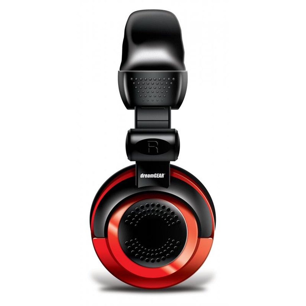 Fone De Ouvido Headset Gamer Universal Elite Dreamgear DGUN-2571 Preto E Vermelho