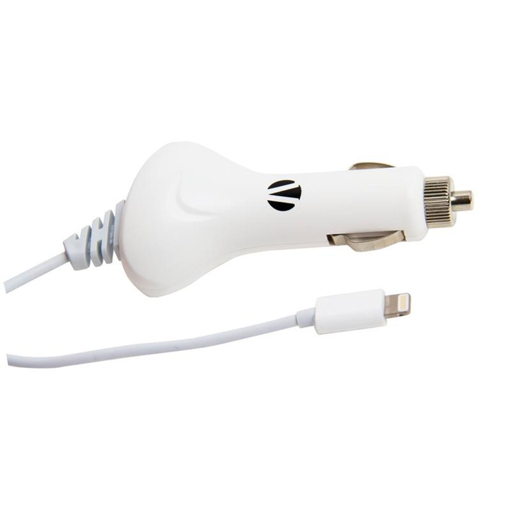 Carregador Veicular Com Conector Lightning Para IPod, IPhone E IPad - Branca