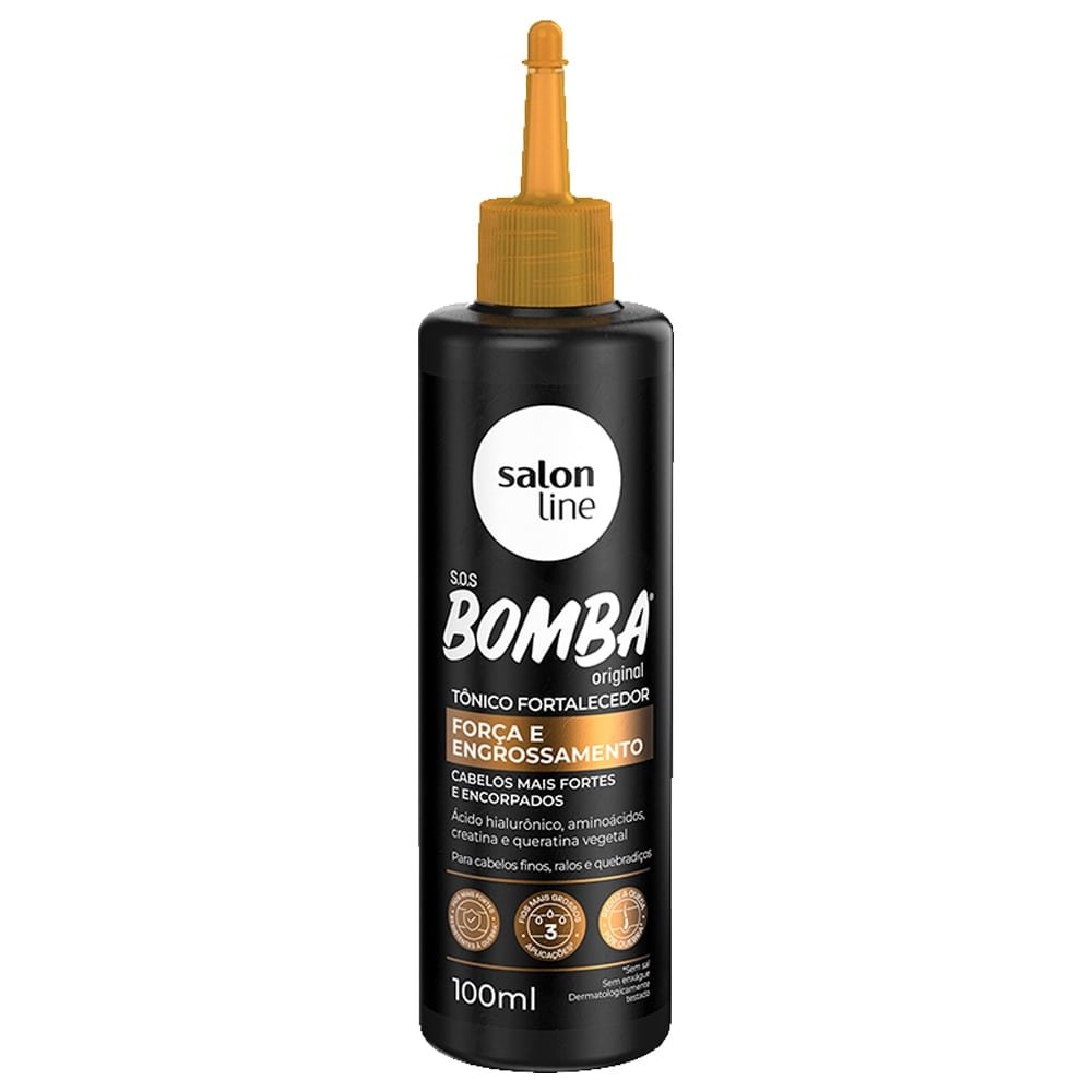 Tônico Fortalecedor Salon Line Bomba Força e Engrossamento 100ml