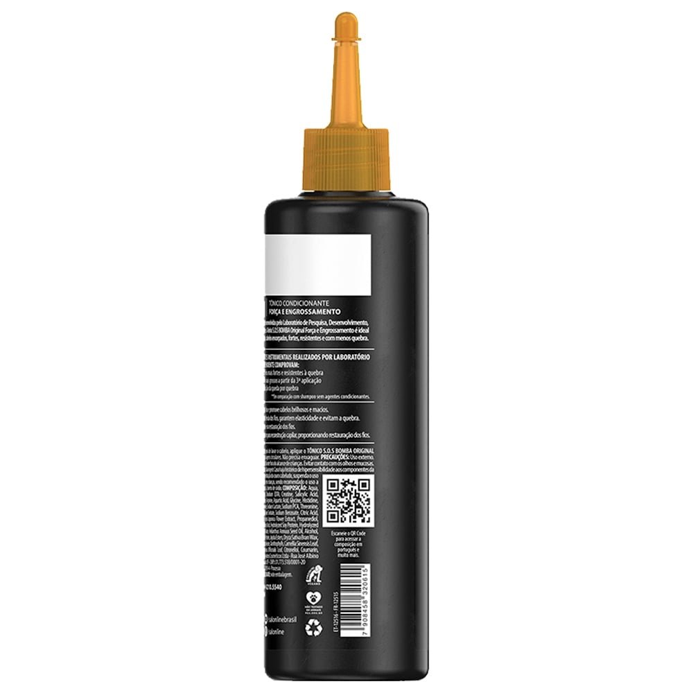 Tônico Fortalecedor Salon Line Bomba Força e Engrossamento 100ml