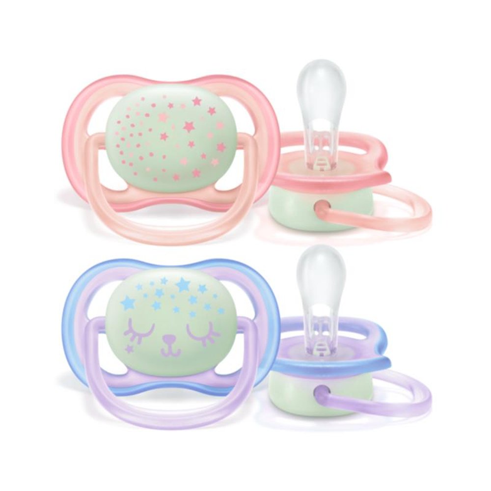 Chupeta Ultra Air Dupla 0-6 Meses Menina/Scf376/12