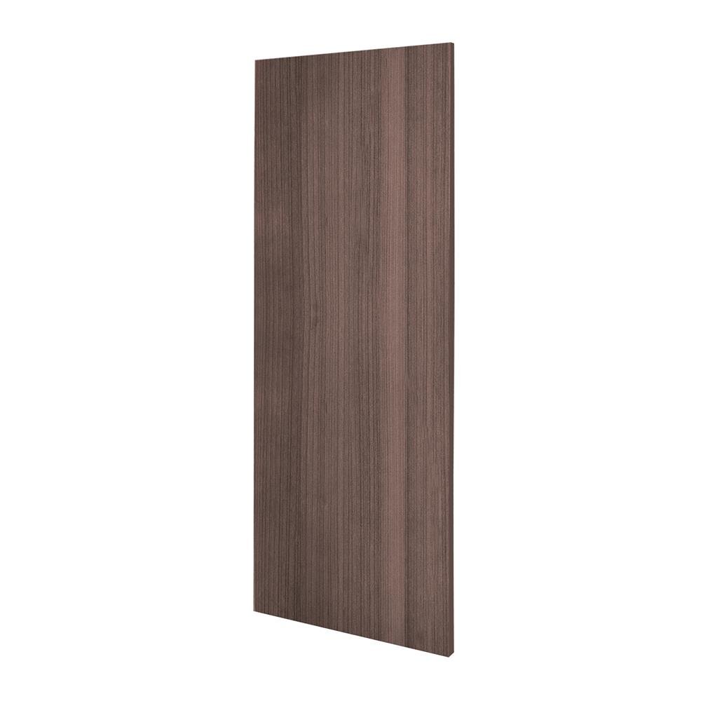 Porta Prensada Em Hdf Com Nucleo Em Colmeia 80X210 Cm Pintura Uv Carvalho