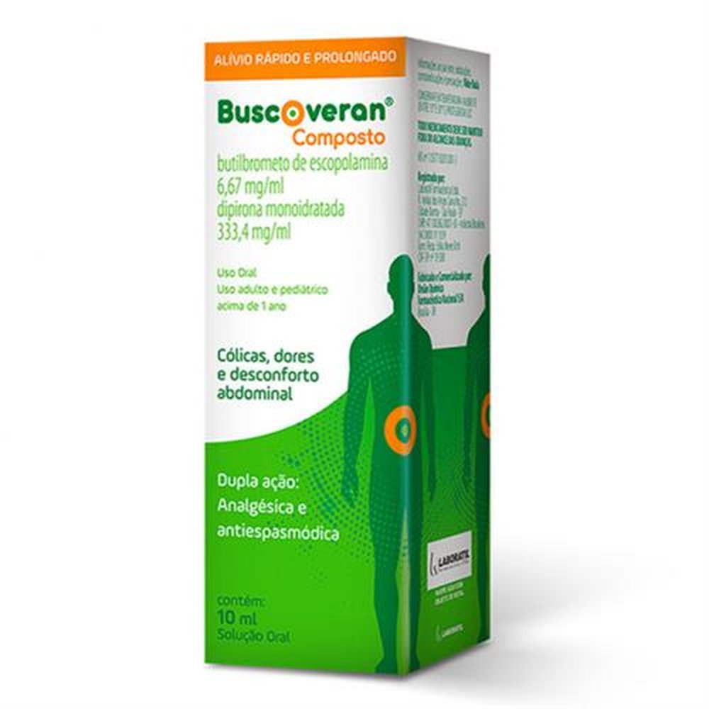 Buscoveran Comprimido Solução Oral 10Ml - UNIAO QUIMICA