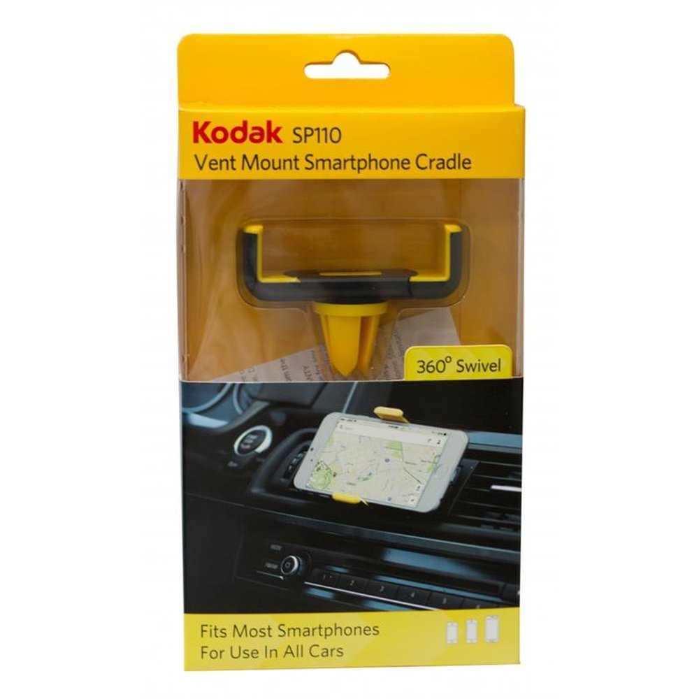 Suporte Veicular Kodak Para SmartPhone Com Encaixe Na Saída De Ar