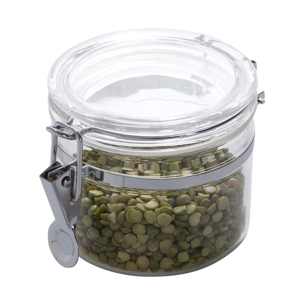 Pote De Acrílico Hermético Com Tampa 470Ml