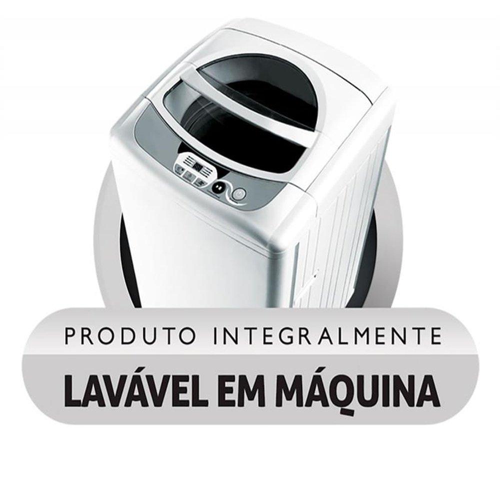 Travesseiro Toque De Rosas Fibra Plumax Lavável