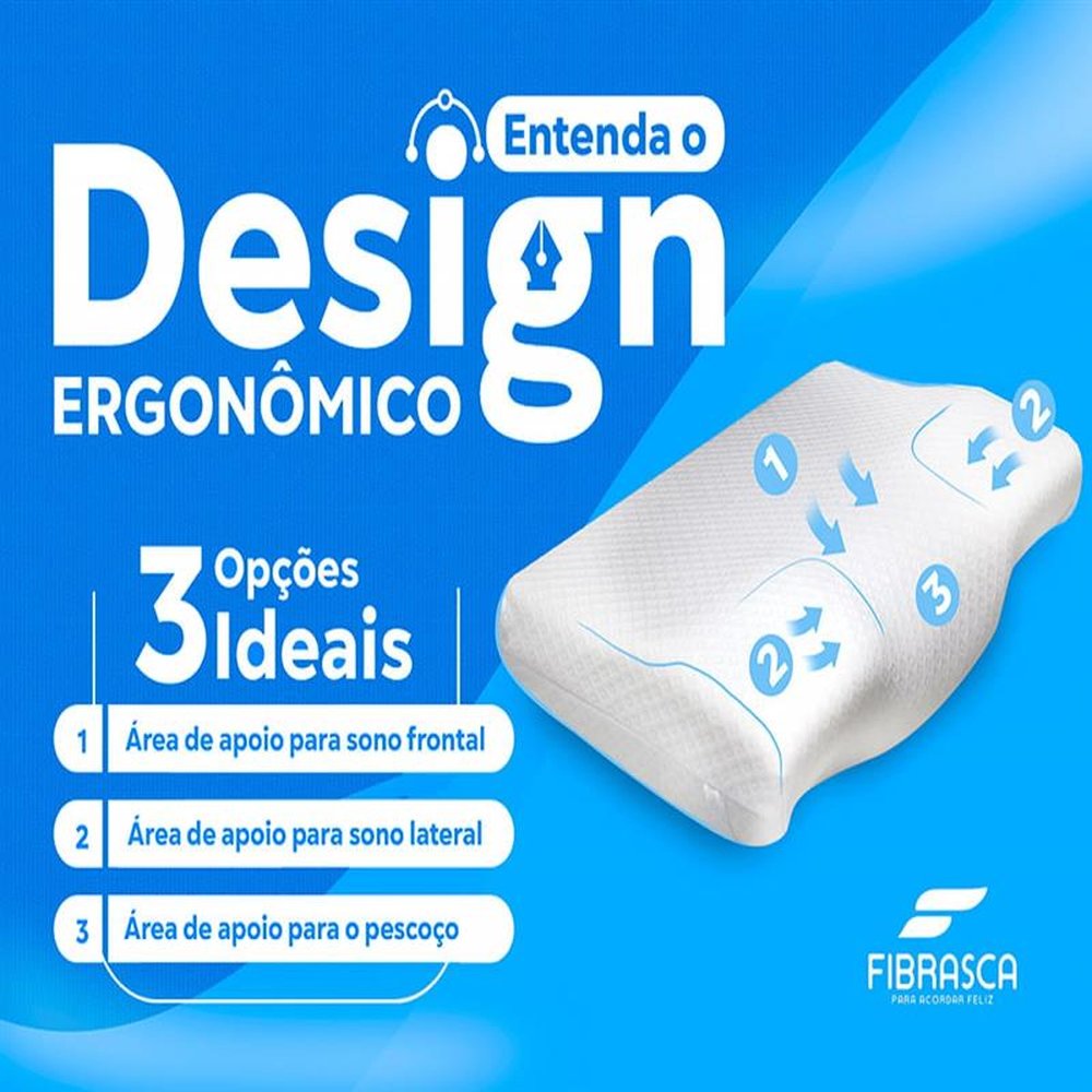 Travesseiro Nasa Cervical