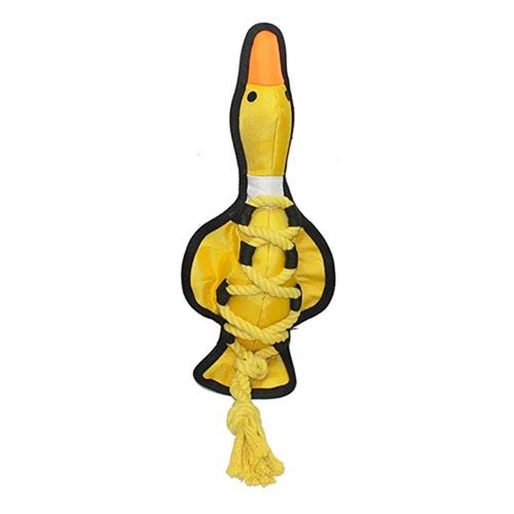 Brinquedo Pet Tuff Enuff Pato para cães ativos - Amarela