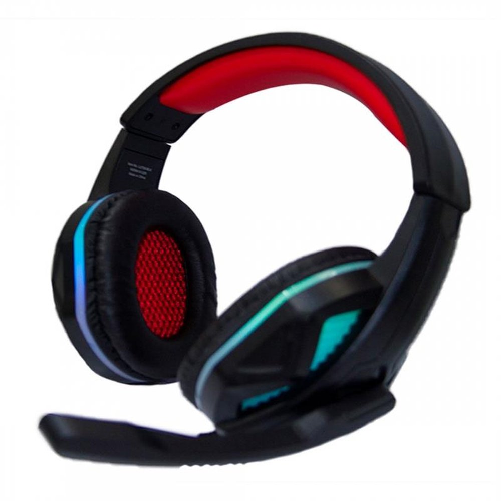 Hero Pro Gaming Led Headset Level UP Para Xbox, PS, Switch, PC E Mobile