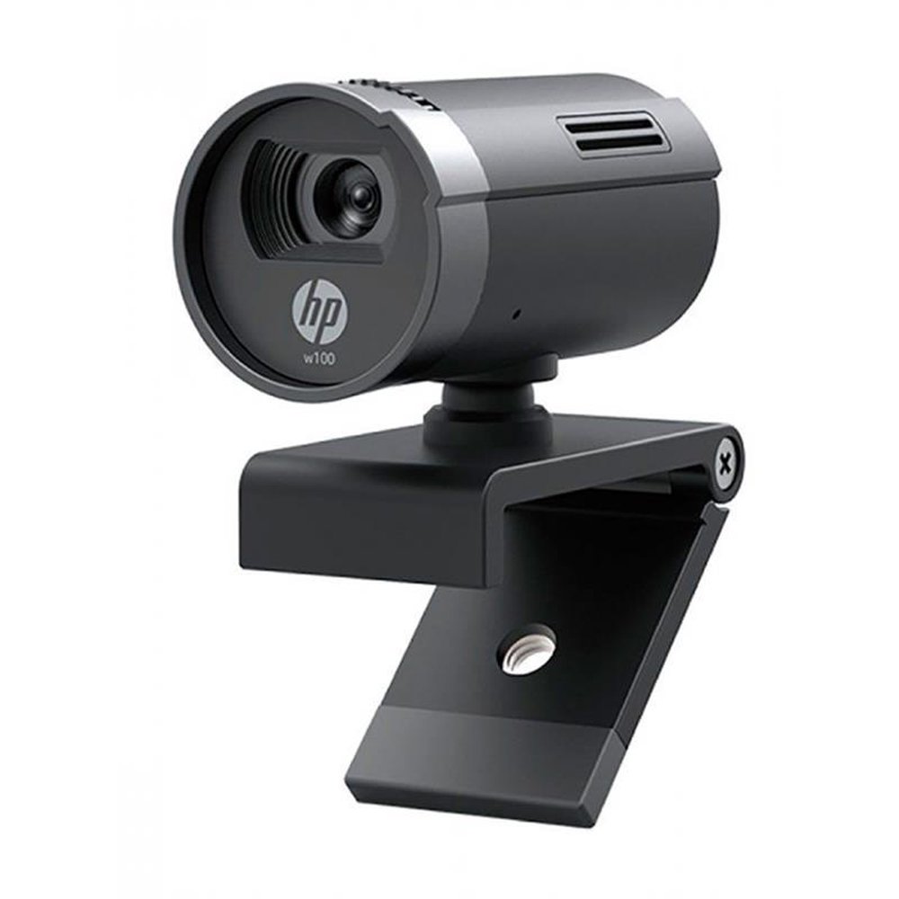 Webcam HP W100 640x480p Para Videoconferência Com Ajuste De Foco E Clip
