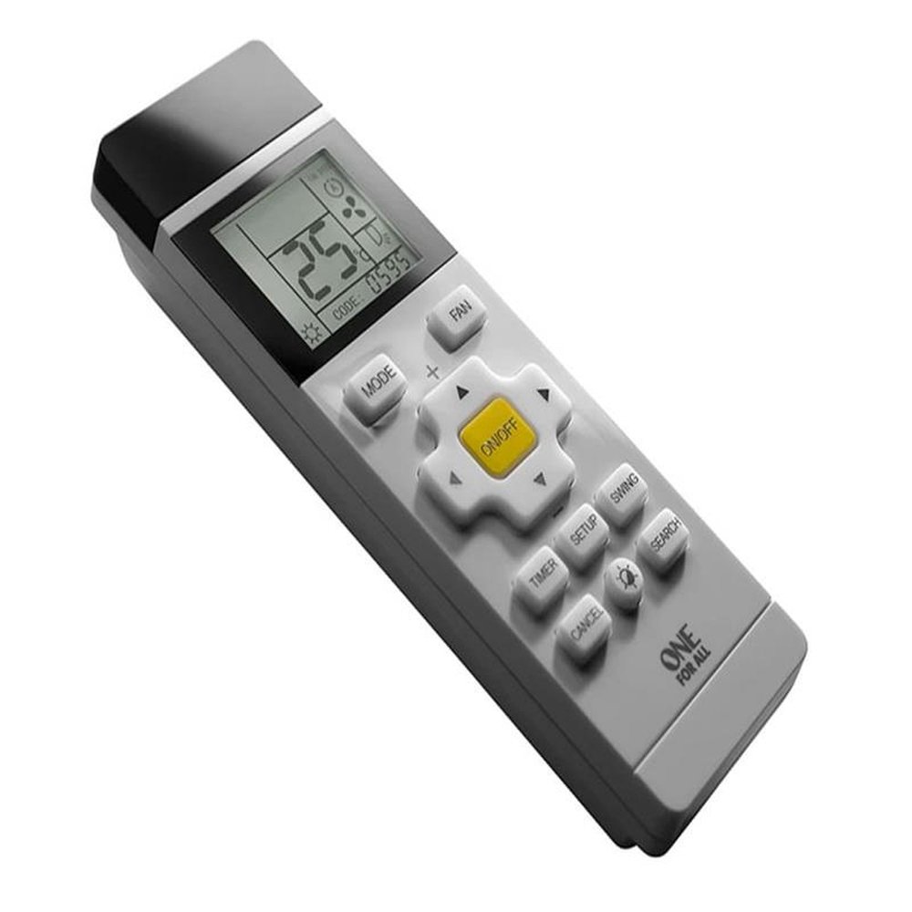 Controle Remoto Universal Para Ar Condicionado Com Visor LCD Retroiluminado