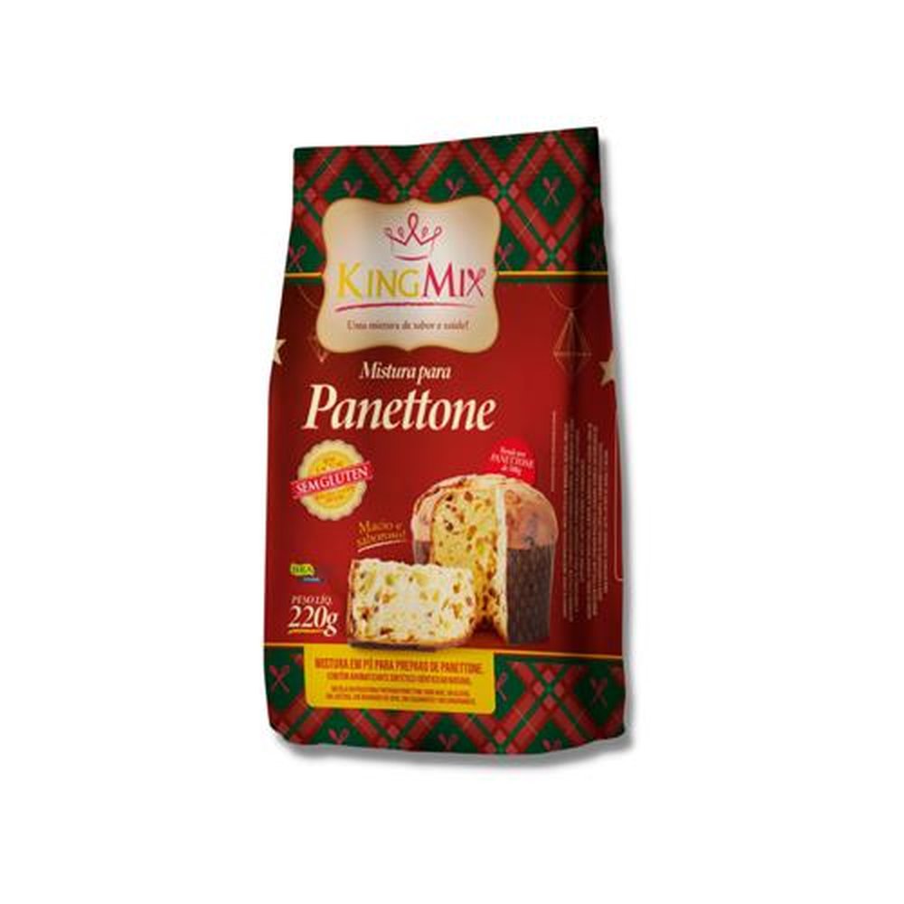 Mistura Para Panetone 220g - King Mix