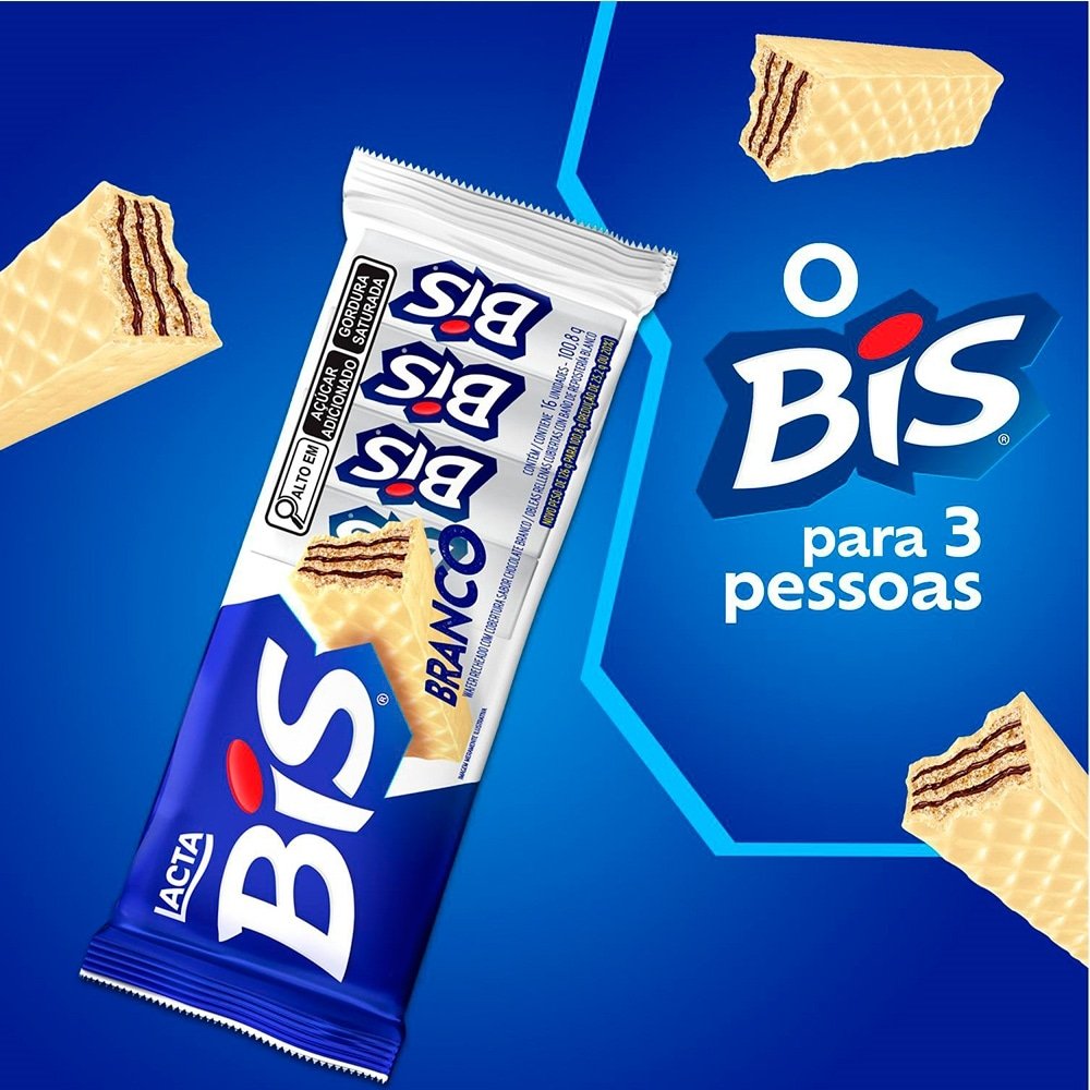 Chocolate Bis Laka Branco 100,8g