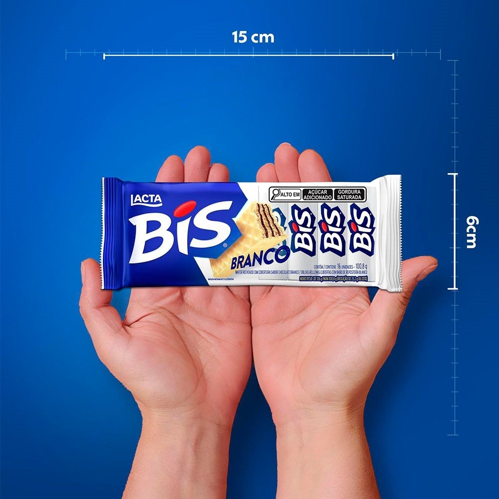 Chocolate Bis Laka Branco 100,8g