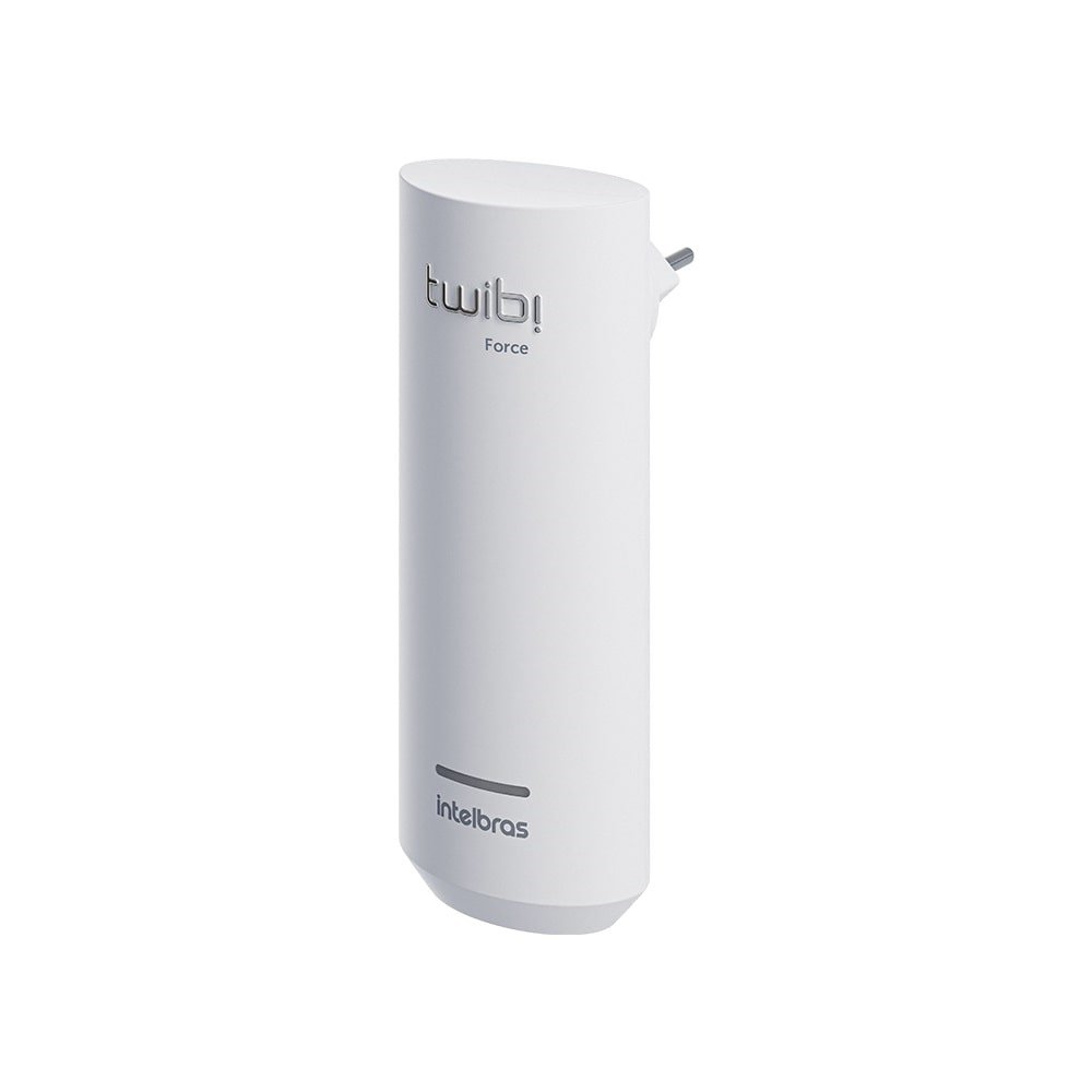 Roteador Wireless Intelbras Mesh Twibi Force, 1200MBPS, Dual Band, 1 Porta Wan/Lan, 2 Antenas, Branco