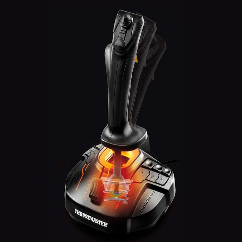 Joystick T.16000 FCS Hotas E Acelerador Para PC