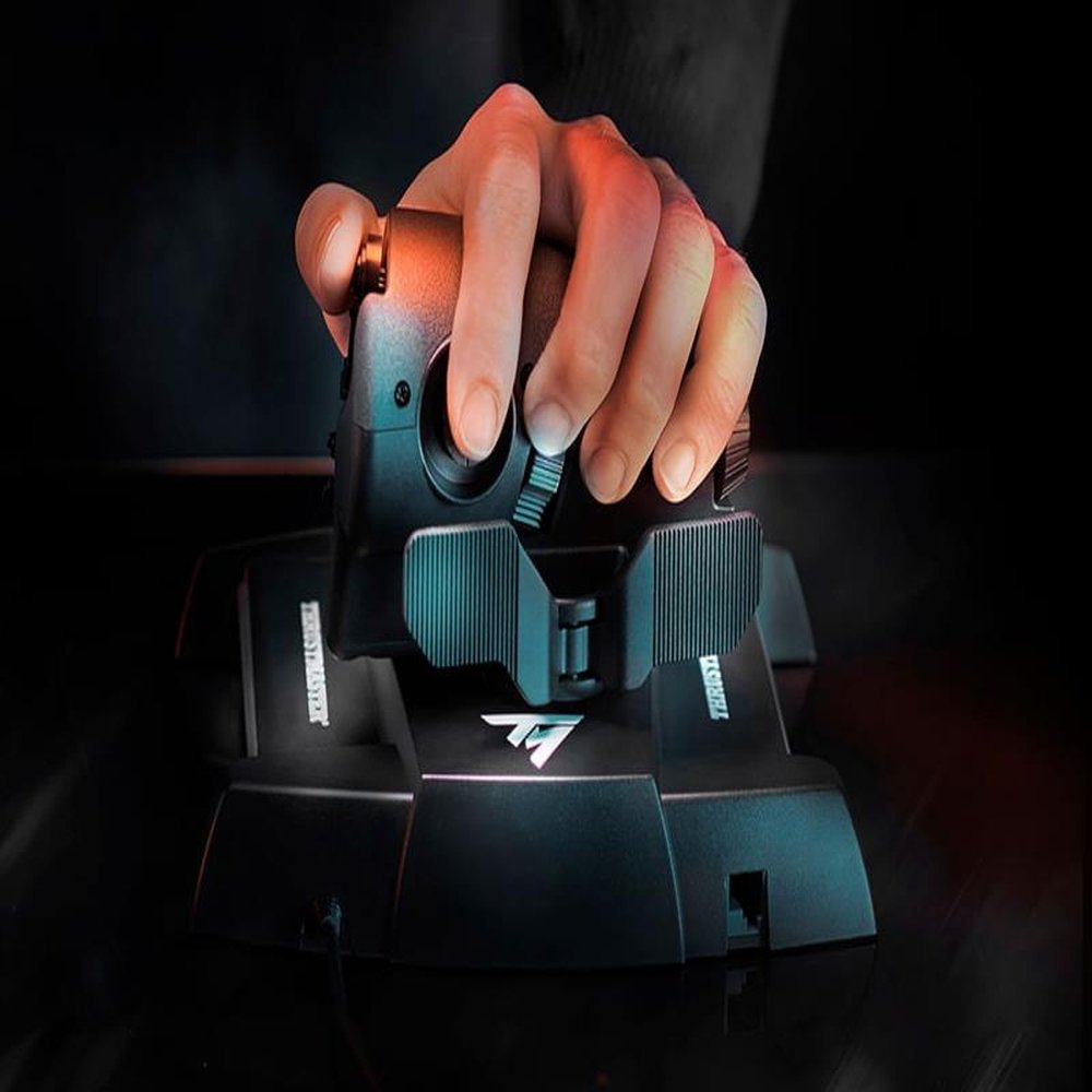Joystick T.16000 FCS Hotas E Acelerador Para PC