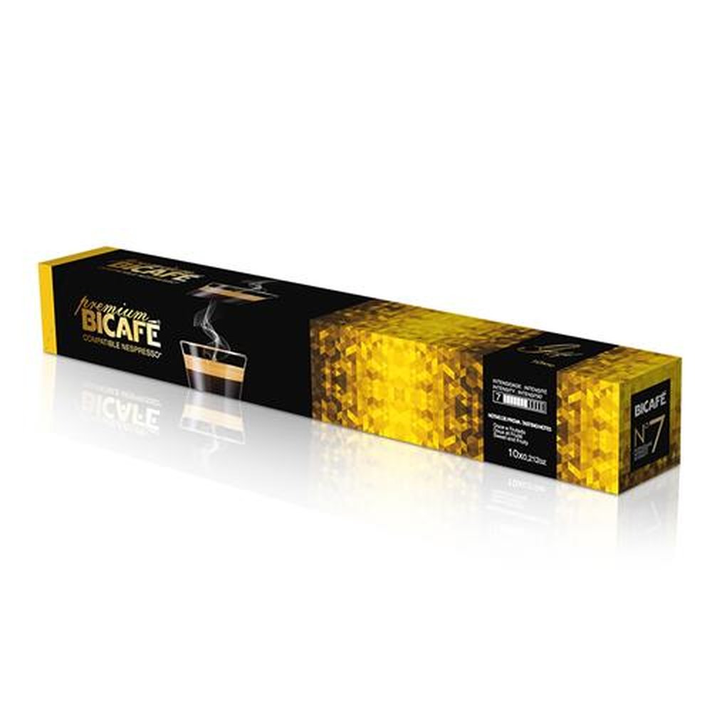 Bicafé Premium Gold - 10 cápsulas ( Embalagem contém 18 caixas com 10 cápsulas, cada cápsulas serve 1 bebida)