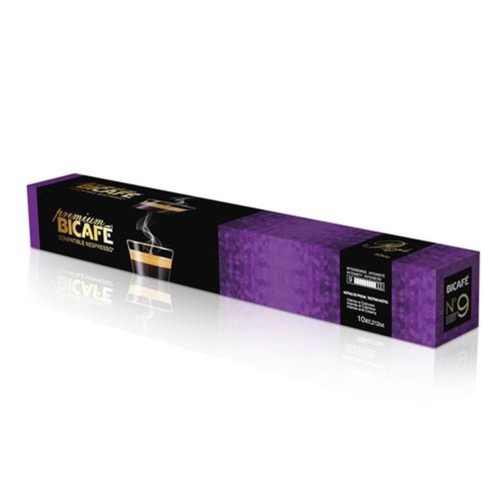 Bicafé Premium Purple - 10 cápsulas ( Embalagem contém 18 caixas com 10 cápsulas, cada cápsulas serve 1 bebida)