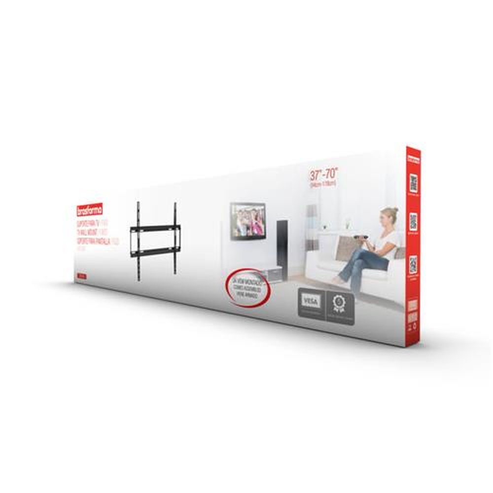 SUPORTE FIXO ULTRA SLIM PARA TV LCD/LED/PLASMA 37" A 70" SBRP604