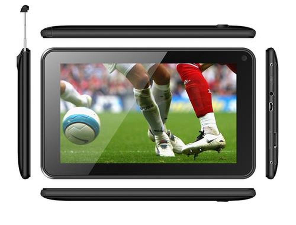Tablet DTV TX780 Tela 7 8GB de Armazenamento Preto