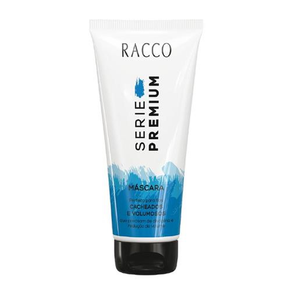 Máscara p/Fios Cacheados e Volumosos Tratamento Profissional Serie Premium Racco (Embalagem contém 1 unidade de 200g)