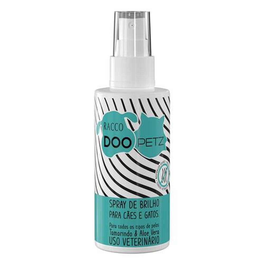 Doopetz Spray de Brilho para Cães e Gatos (Embalagem Contém 1 Unidade de 120ml)