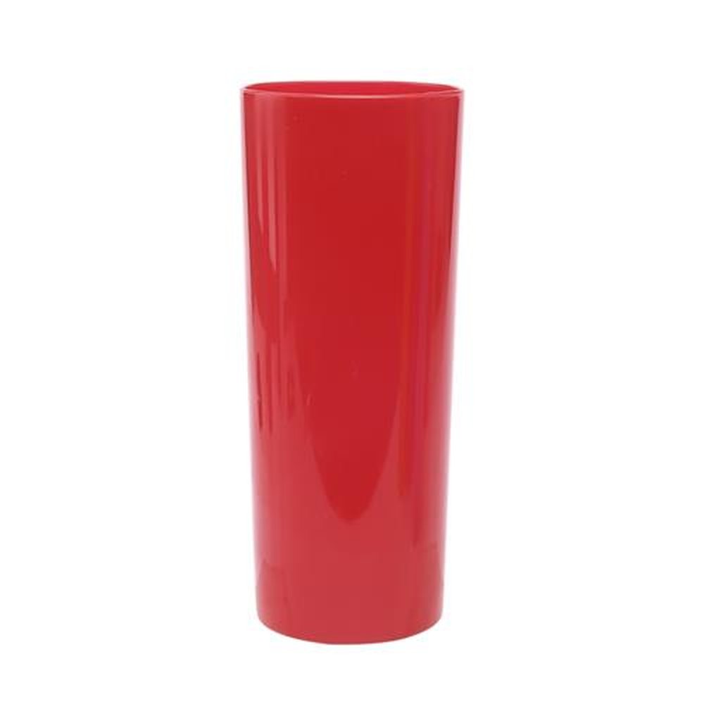 Copo Long drink Vip 350ml - VERMELHO FECHADO - contém 60 unidades