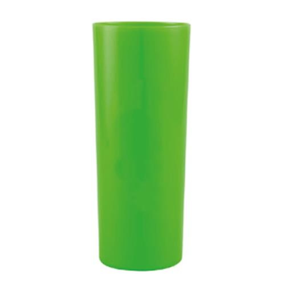 Copo Long drink 360ml - NEON VERDE FECHADO - contém 60 unidades