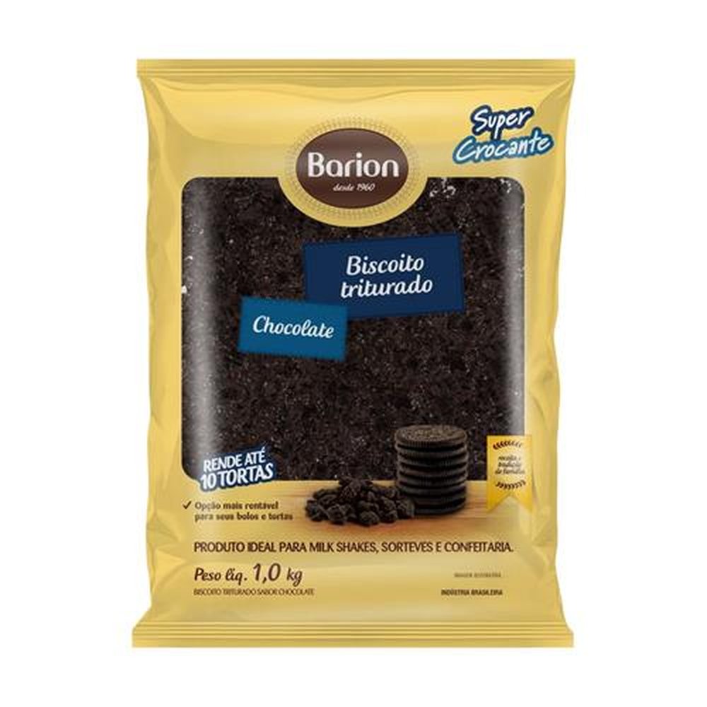 Biscoito Triturado Sabor Chocolate 6X1Kg