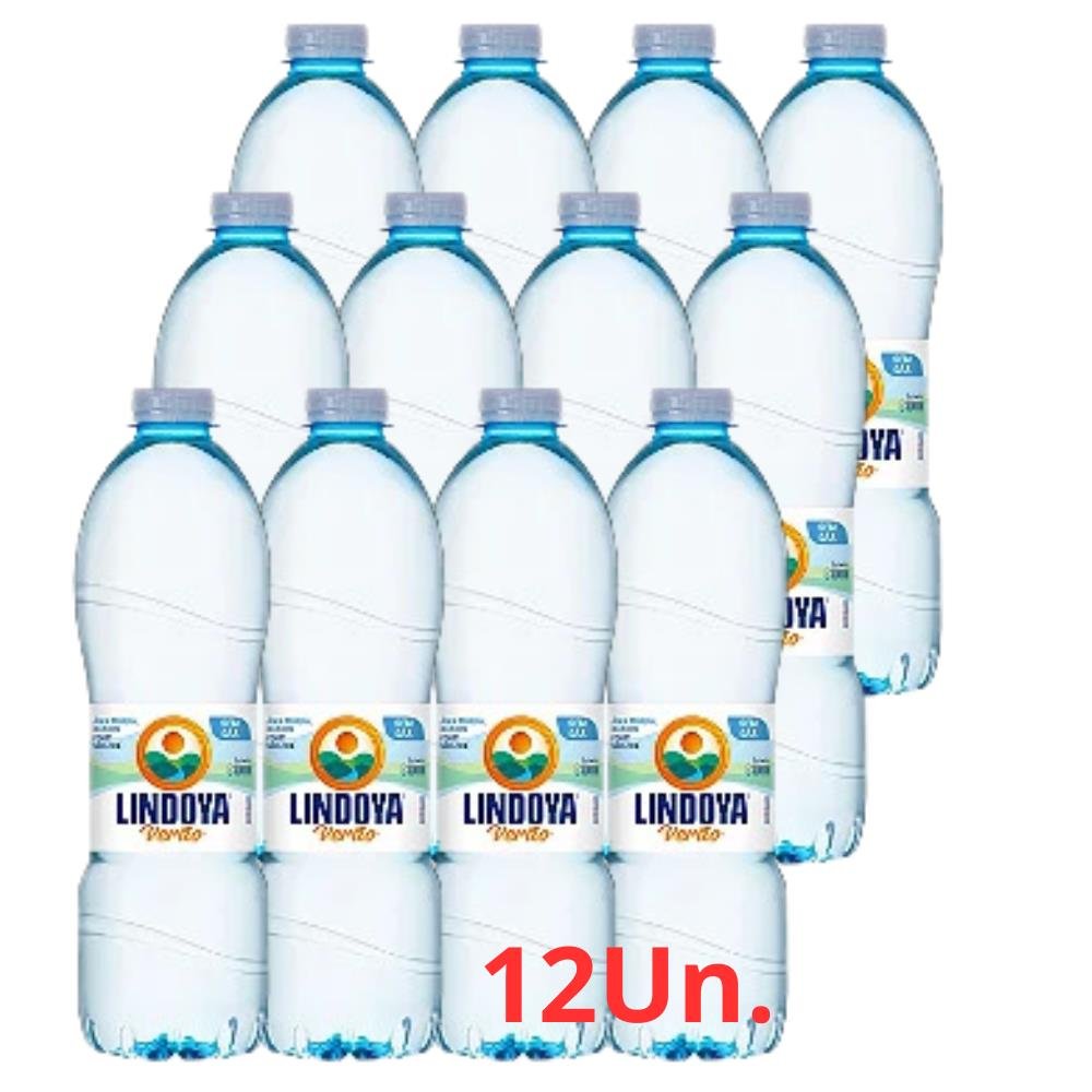 Água Mineral Lindoya Verão Sem Gás Fardo Com 12 Unidades De 510Ml