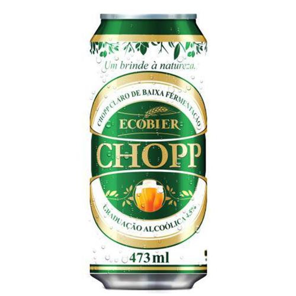 Cerveja Ecobier Chopp 473ml