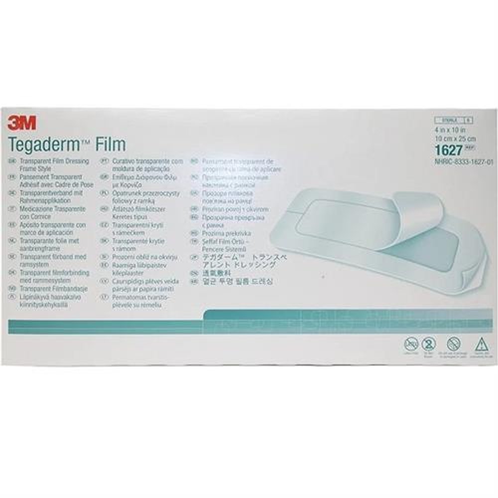 Curativo Tegaderm FILM 1627 10CM X 25CM 20 Unidades 3M