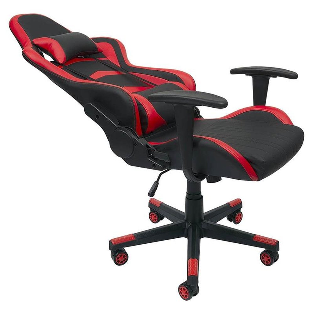 Cadeira Gamer Profissional Giratória Reclinável Vermelha