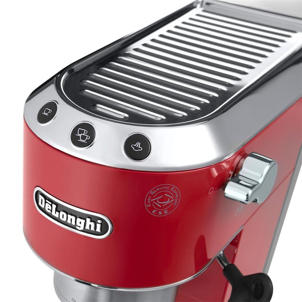 Maquina de Cafe Expresso Manual Delonghi Dedica DeLuxe - EC680R - 127V