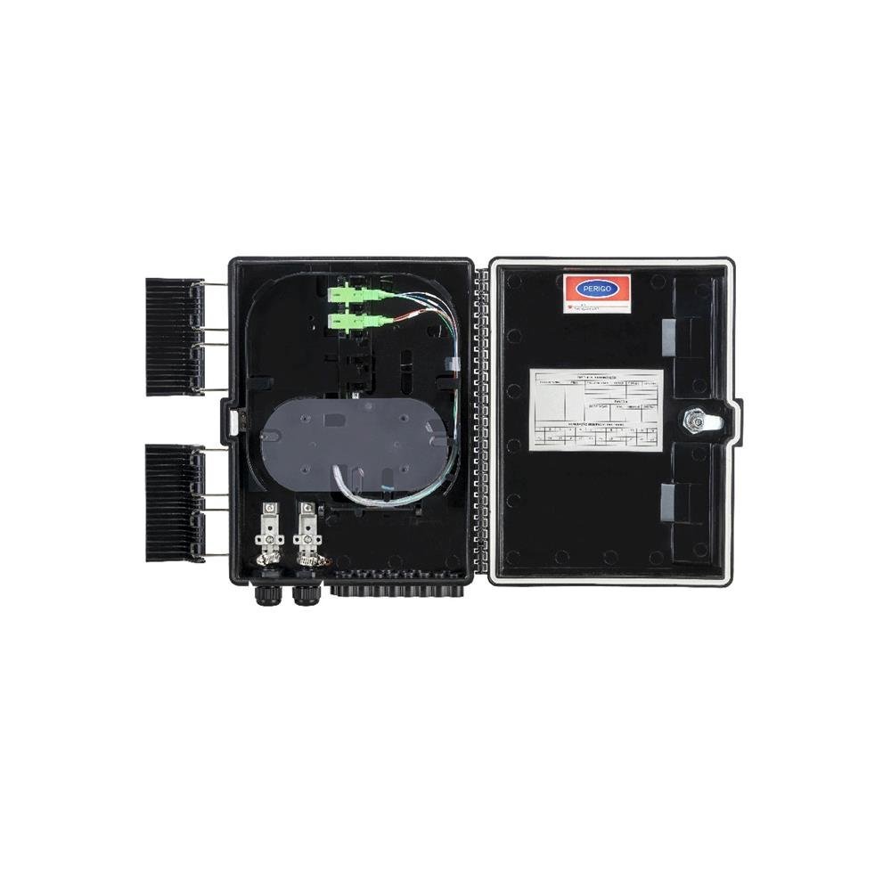 Caixa Term. Óptica Com Splitter 1X8 Sc/Apc Aérea Xfct 1608