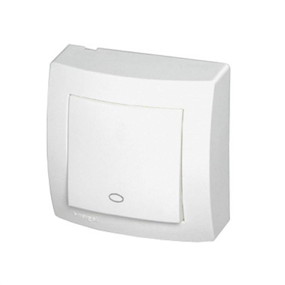 Pulsador Sistema X para Campainha Minuteria 2A 250V Pial