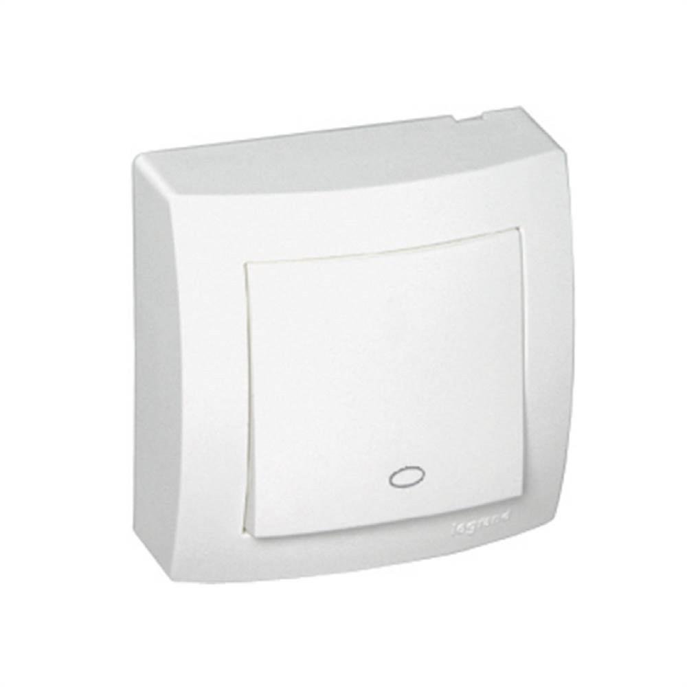 Pulsador Sistema X para Campainha Minuteria 2A 250V Pial