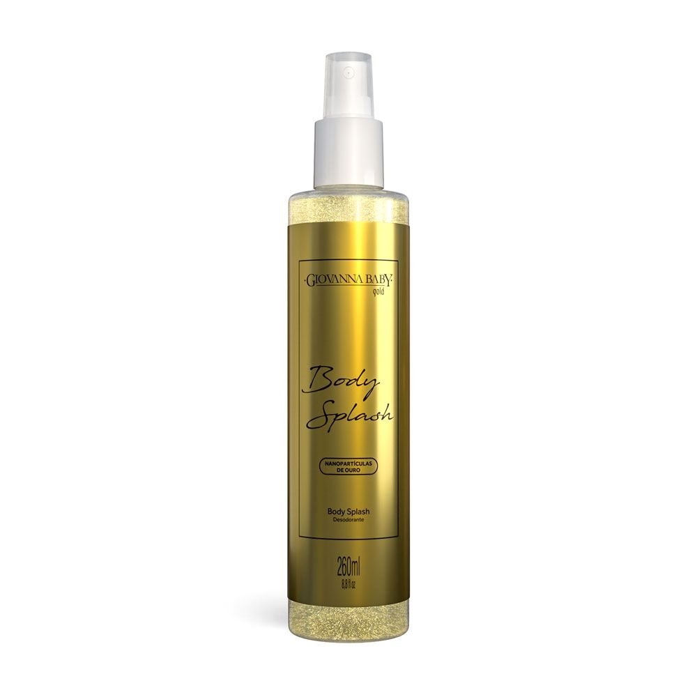 Body Splash Desodorante Giovanna Baby Corporal Gold 260ml