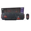 Combo 5+ Gamer Start 2.0 - Preto e Vermelho