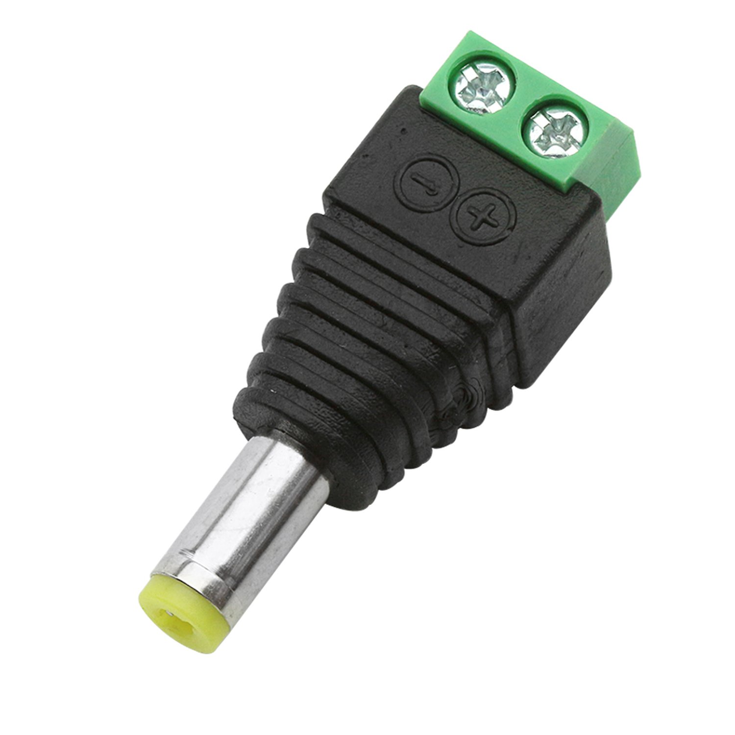 Plug Borne - DC 2.1 Com Borne - Parafuso
