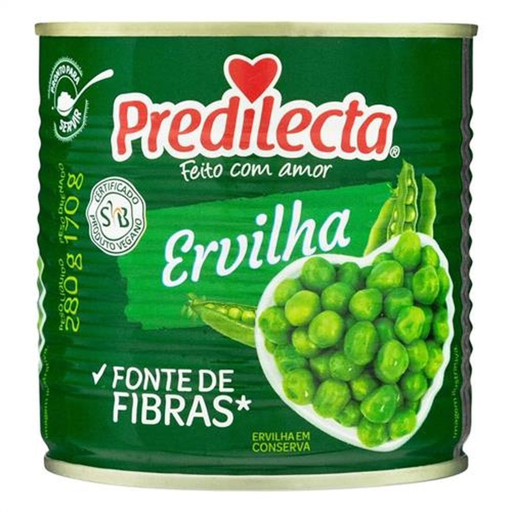 Ervilha Predilecta 170g Embalagem com 24 Unidades