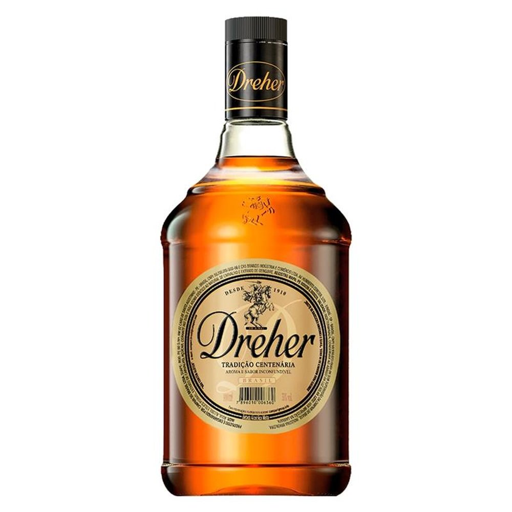 Kit com 12 Conhaque Dreher 900ml + 3 Aperitivo Old Eight 900ml
