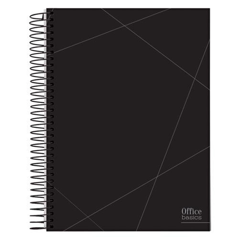 Caderno Universitário Office Basics Capa Dura 15 matérias 240 folhas - Capas Sortidas
